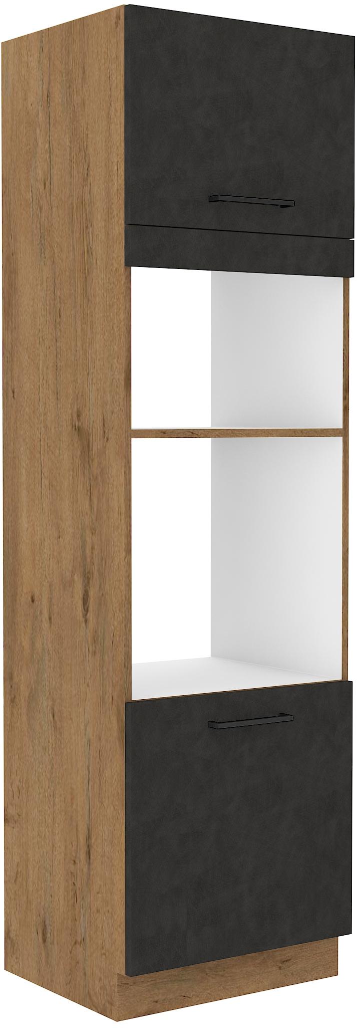 Potravinová kuchynská skrinka Virion 60 DPM 210 2F (dub lancelot + matera)