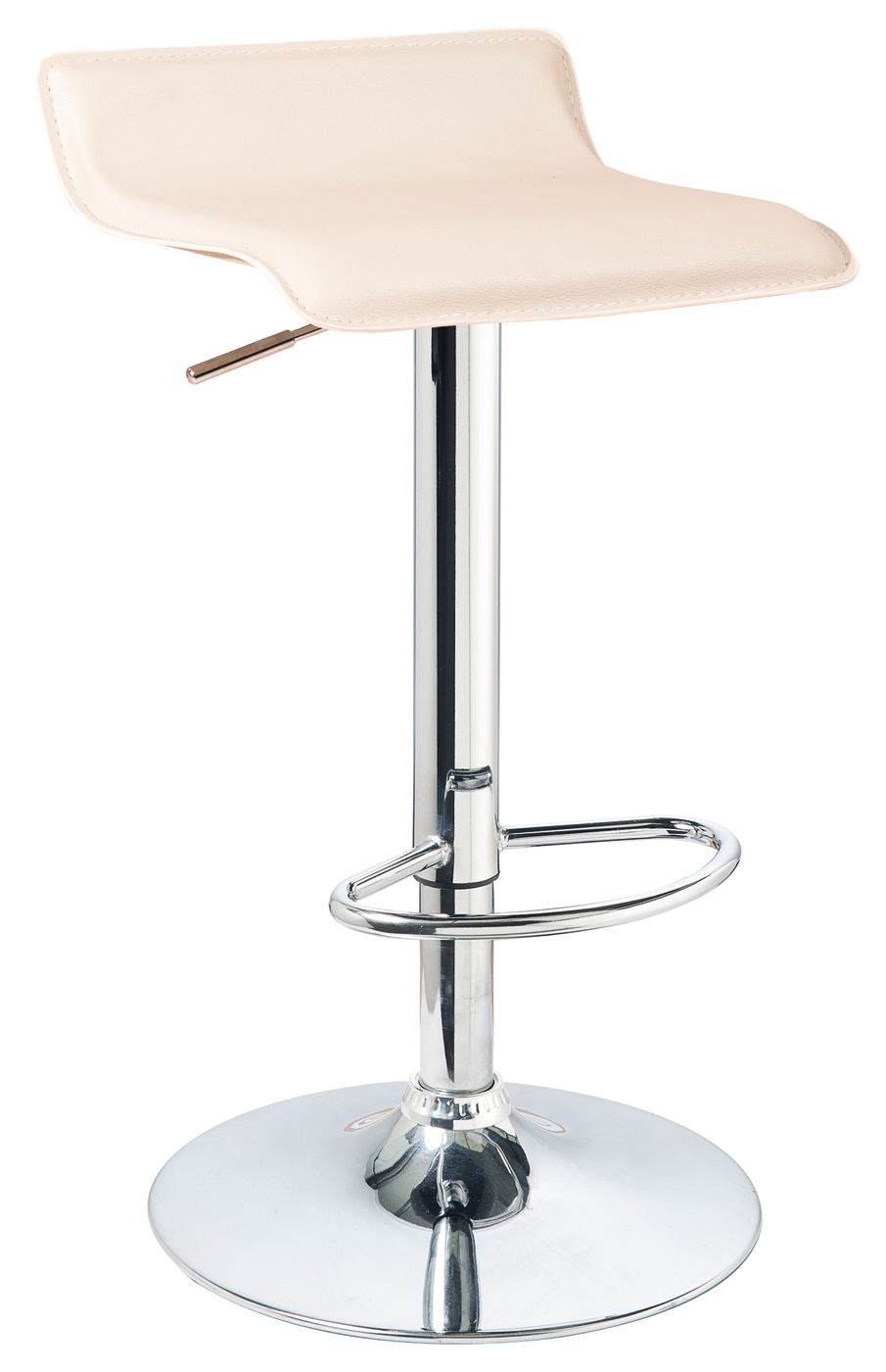 Barová stolička A-044 (ekokoža krémová)