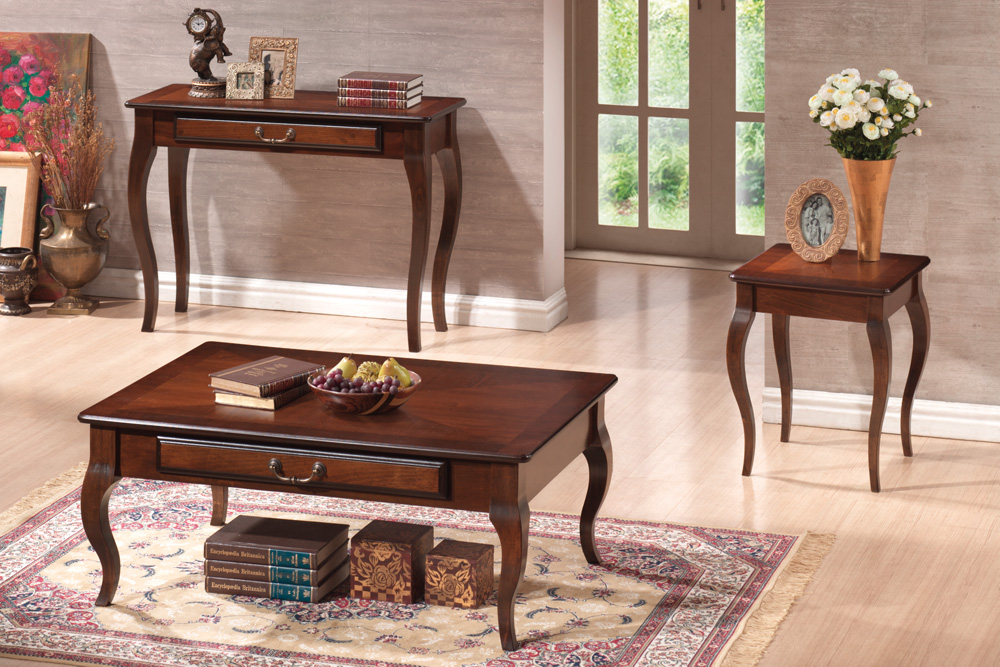 Konferenčný stolík Pamula C (orech tmavý)