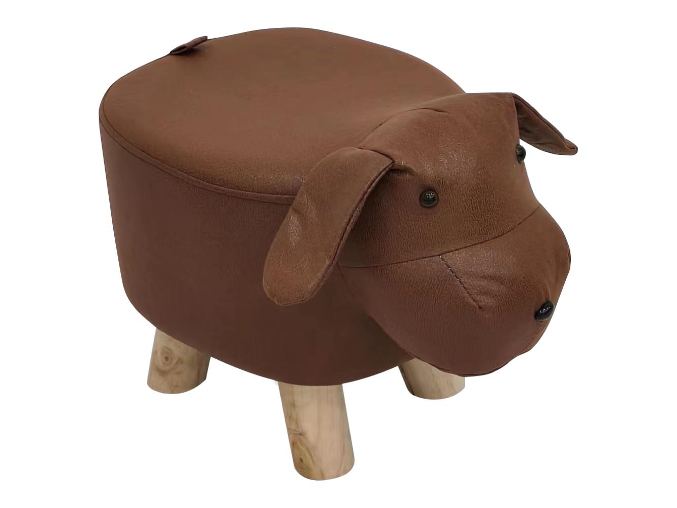 Taburetka Tamili (hnedá + prírodná)