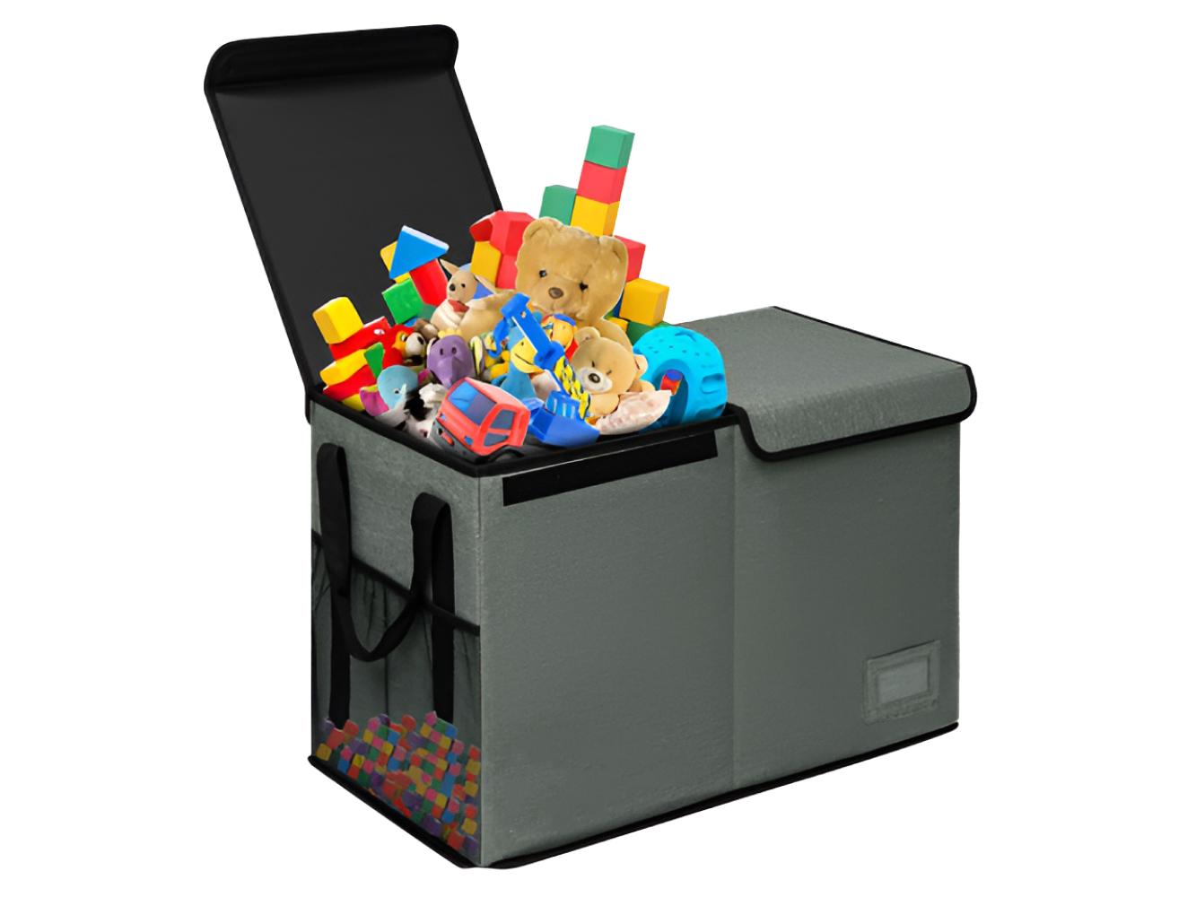 Úložný box Dierer (sivá + čierna)