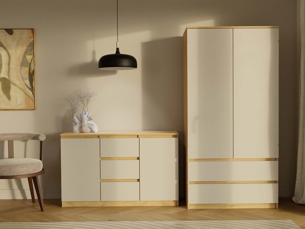 Komoda Musecalo 11 (dub artisan + kašmír)