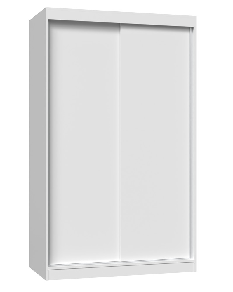 Šatníková skriňa s posuvnými dverami Igatossa 120 A (biela)