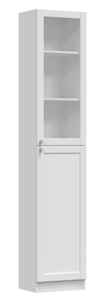 Vitrína Preposso 2 (biela)