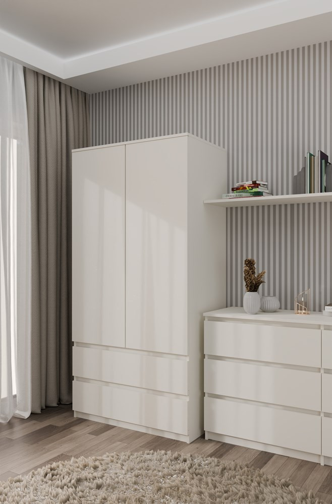 Šatníková skriňa Musecalo 1 (kašmír)