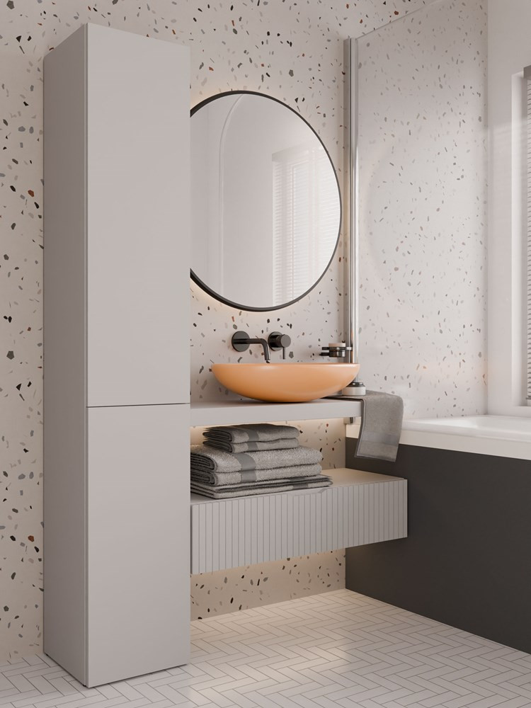 Kúpeľňová skrinka Neltossa 15 (kašmír)