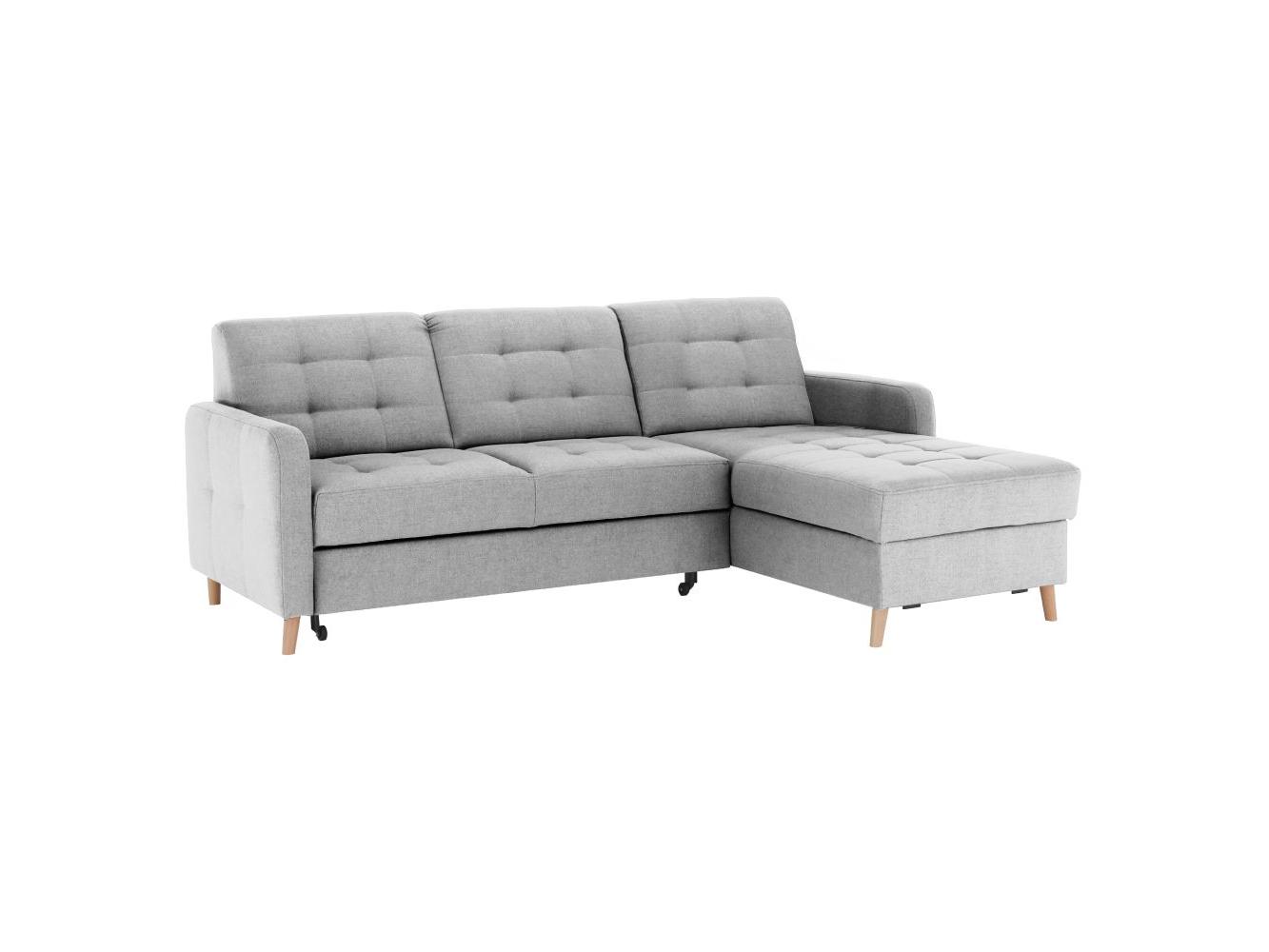 Rohová sedačka VISBY (svetlosivá)