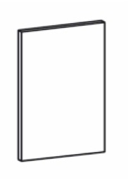 Dvierka na umývačku Royal 44,6x57 malé