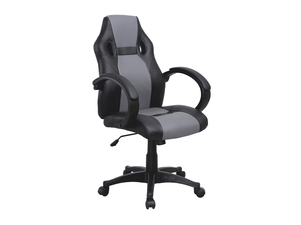 Kancelárske kreslo Lester (čierna + sivá)