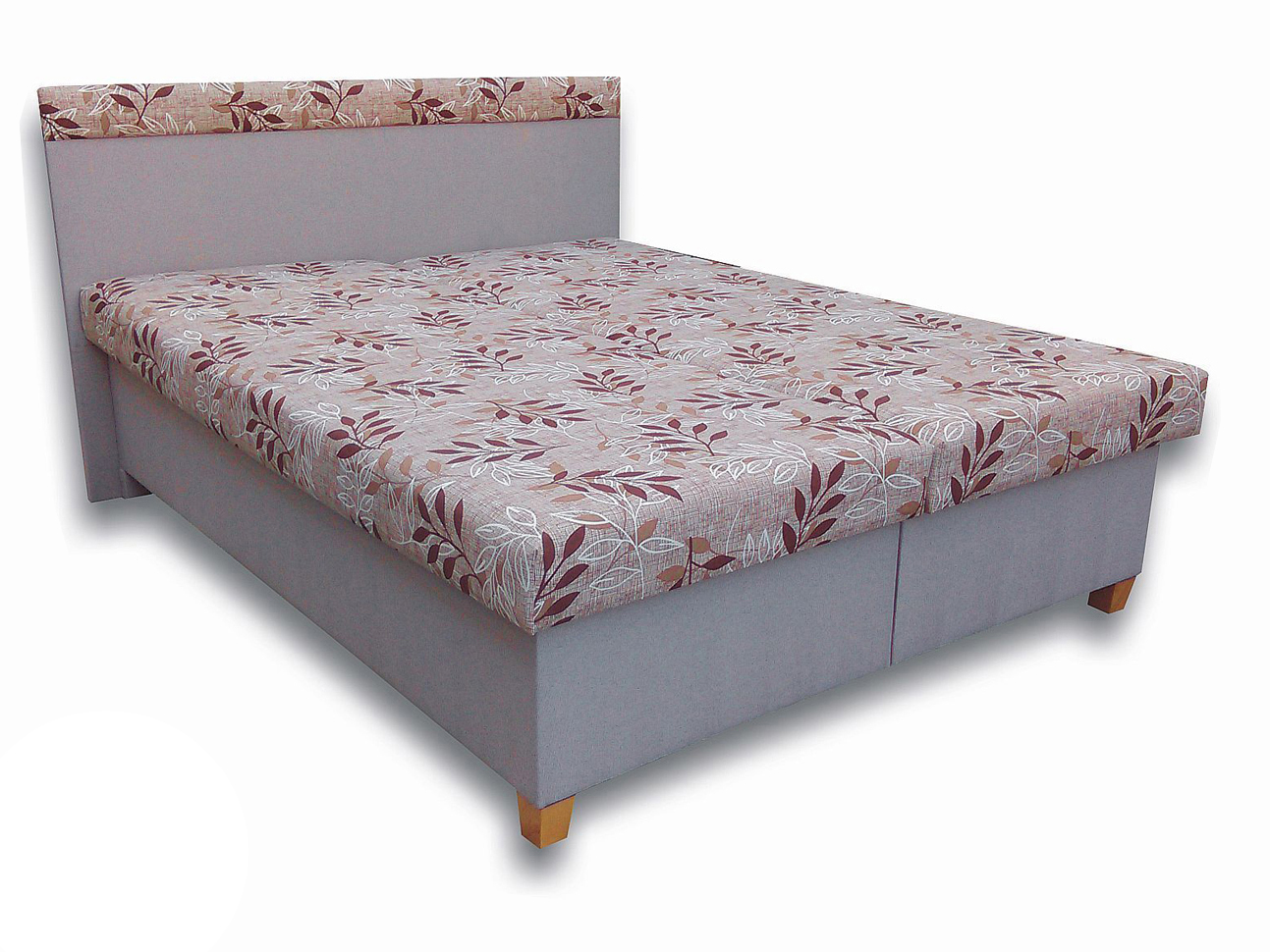 Manželská posteľ 160 cm Tamara (s penovými matracmi)