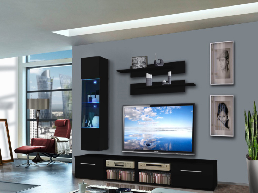 Obývacia stena Invento 25 ZZ IN F1 (s osvetlením)