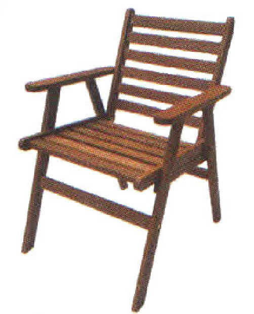 Záhradná stolička Hecht Monroe JCA-226 (meranti) (cena za 2 ks.)