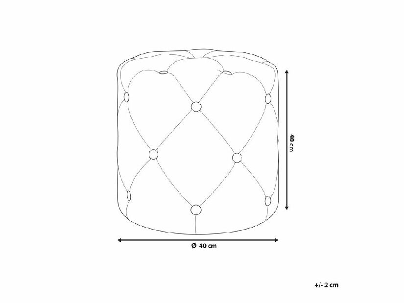 Taburetka CORLA (ružová)