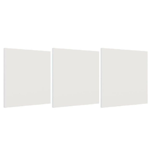 Set 3ks. dvierok Metros 6 (biela)