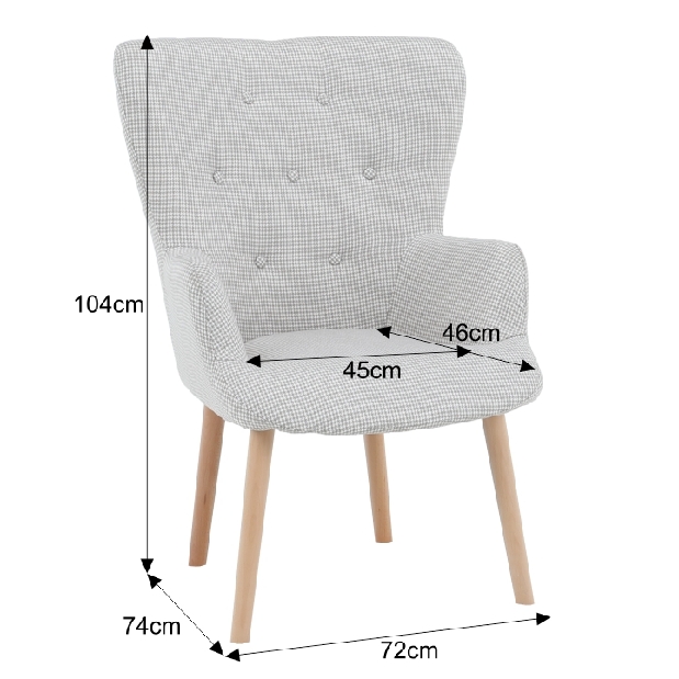 Relaxačné kreslo Escravo (béžová) *výpredaj