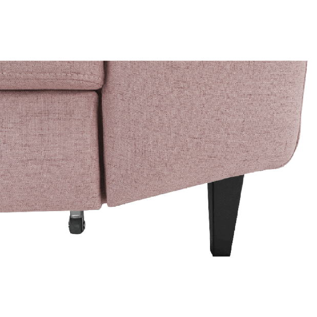 Rohová sedačka Prada (púdrová) (L)