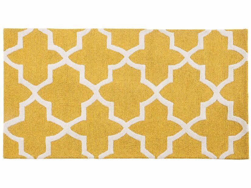 Koberec 150 cm Silsbee (žltá)