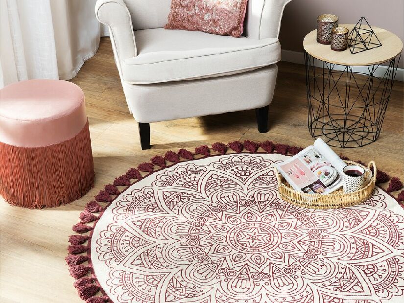 Koberec 120 cm Astral (biela)