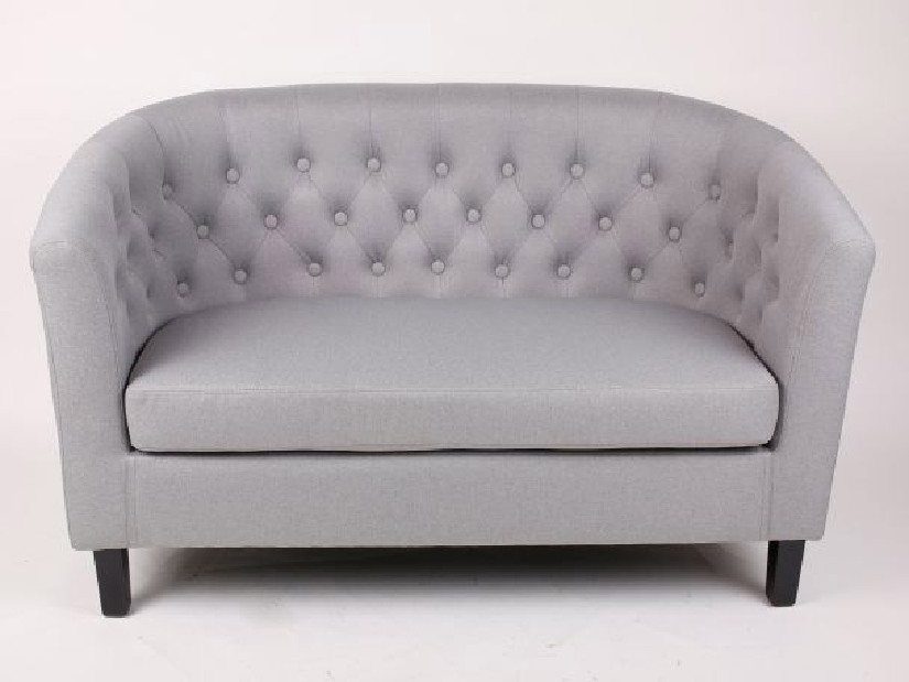 Pohovka dvojsedačka Maron (sivá)