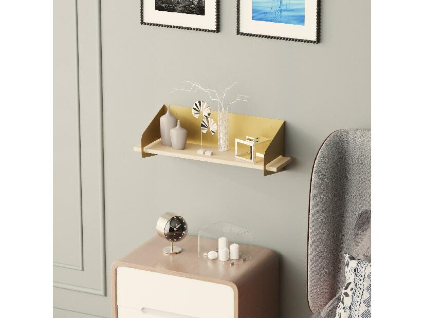 Polička Asir Longy 1 (zlatá)