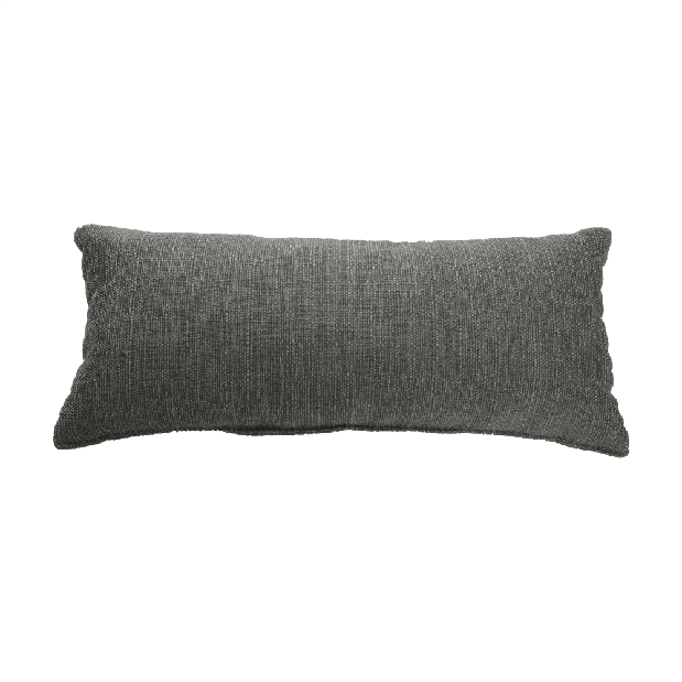 Rohová sedačka Emma malá (čierna + sivá) (L)