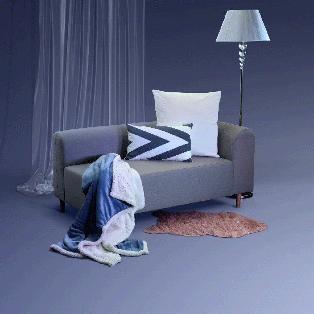 Koberec umelá kožušina 60x90 cm Farris typ 3