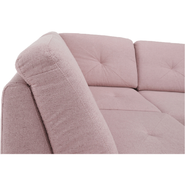 Rohová sedačka Prada (púdrová) (L)