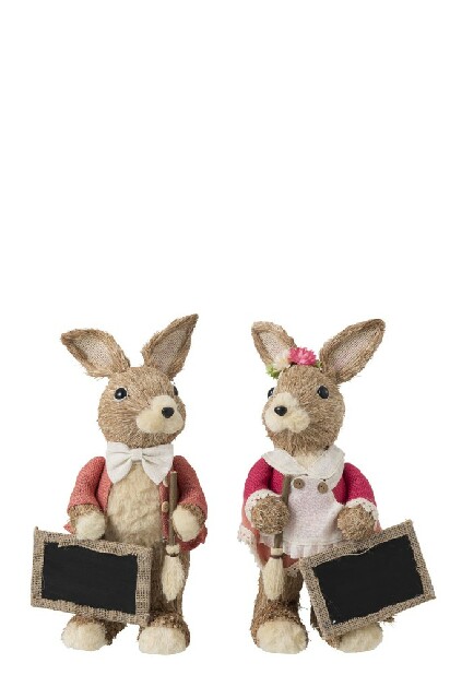 Zvieratá Jolipa (fuchsia) 35x18x20cm (2ks)