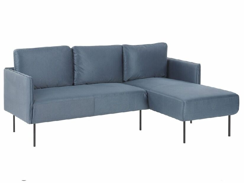 Rohová sedačka VETRAN (modrá) (L)