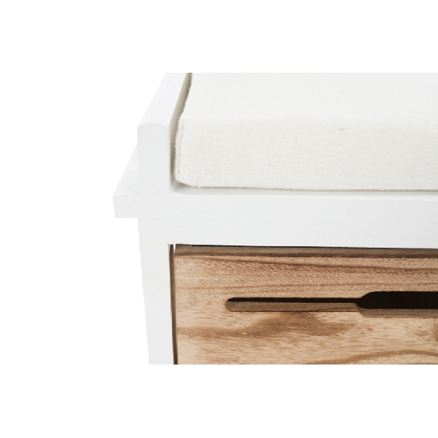 Lavica Tordo (biela + medová)