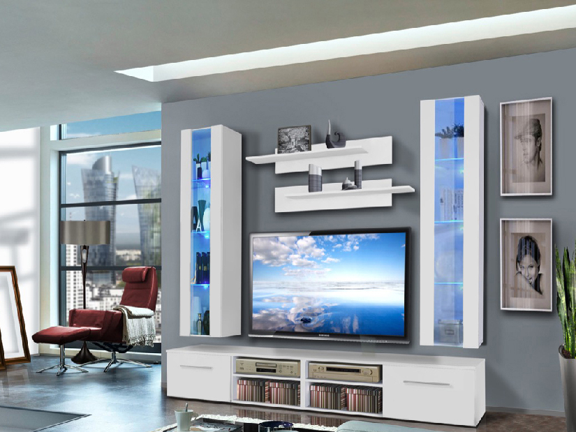 Obývacia stena Invento 25 WW IN E2 (s osvetlením)