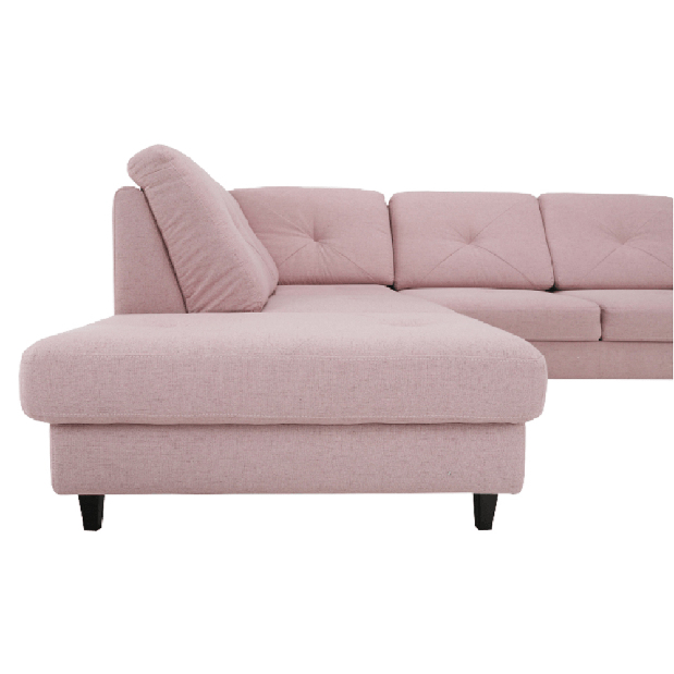 Rohová sedačka Prada (púdrová) (L)