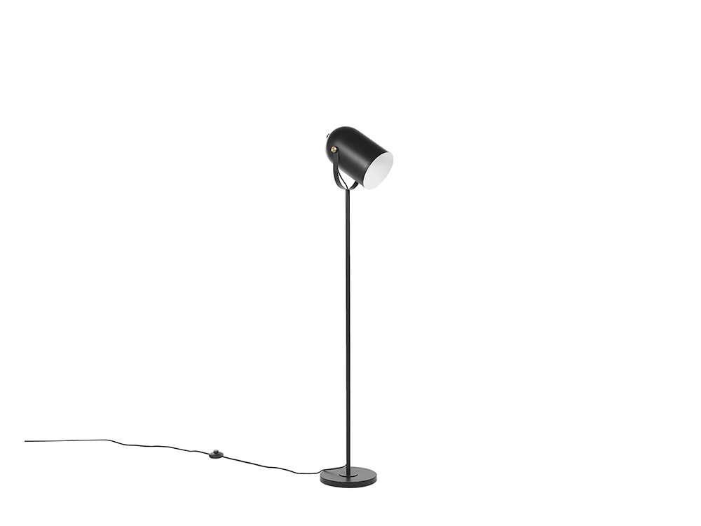 Stojaca lampa TYRO (kov) (čierna)