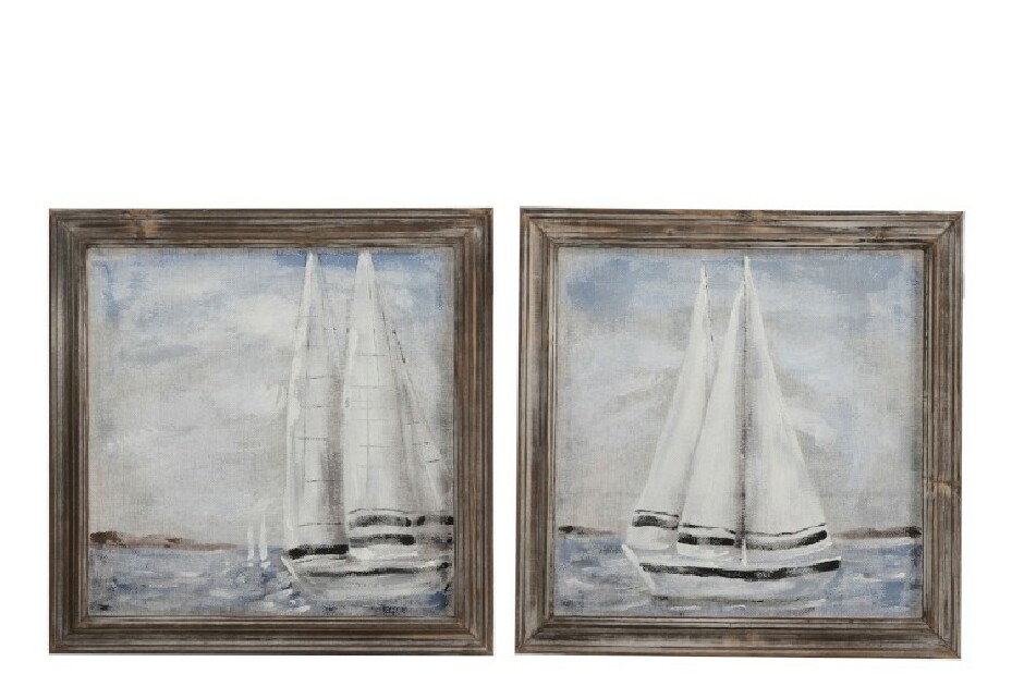 Fotorám Jolipa Salty Denim (modrá + sivá) 345x45cm 