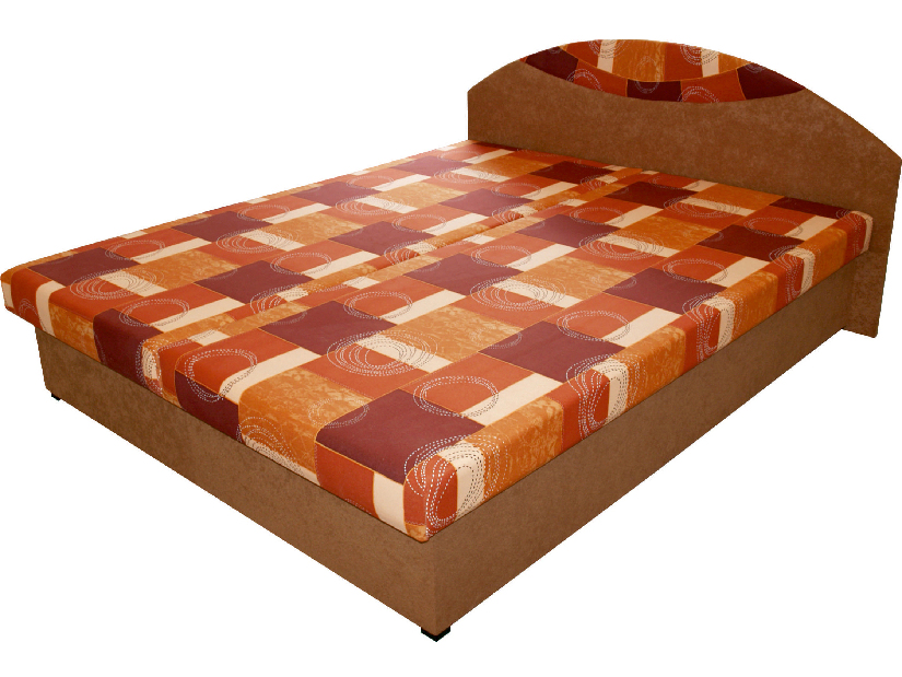 Manželská posteľ 160 cm Benab Dara (s roštami a matracmi)