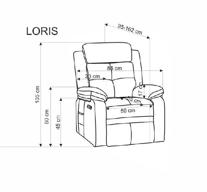 Kreslo Lerex (béžová)