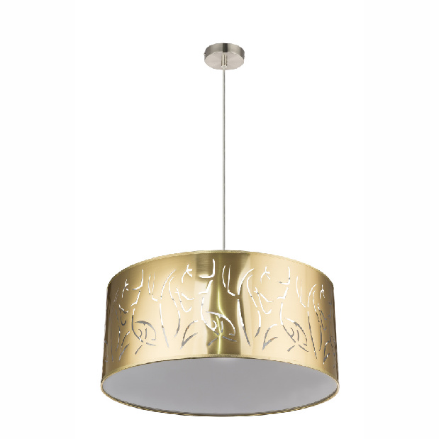 Závesné svietidlo Taxos 15359H1 (klasické) (nikel + zlatá)