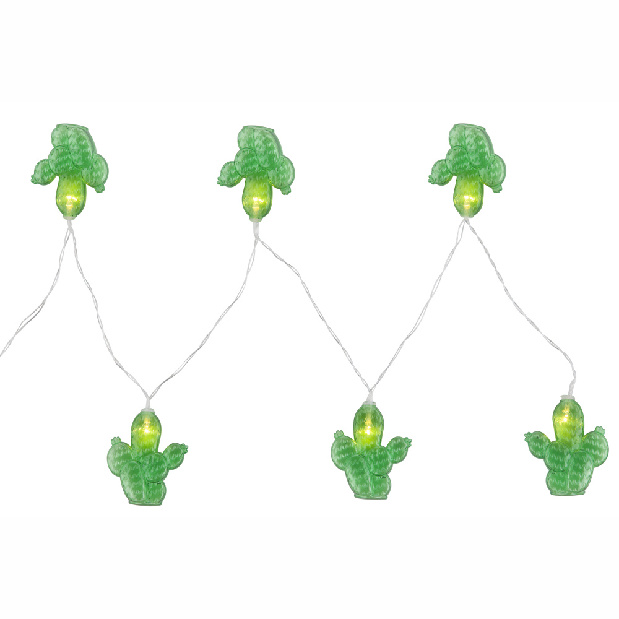 Dekoratívne svietidlo LED Birthday 29983 (priehľadná + zelená)