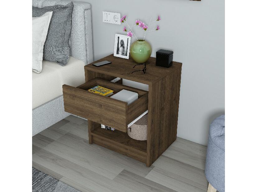 Nočný stolík Asir Cedy (orech)