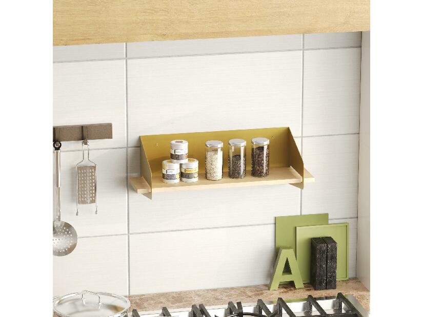 Polička Asir Longy 1 (zlatá)