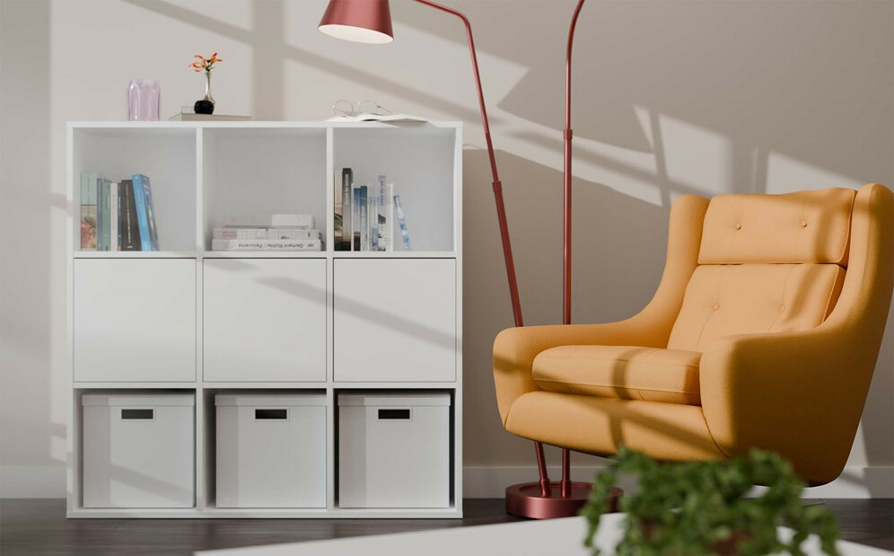 Set 3ks. dvierok Metros 6 (biela)