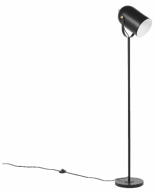 Stojaca lampa TYRO (kov) (čierna)