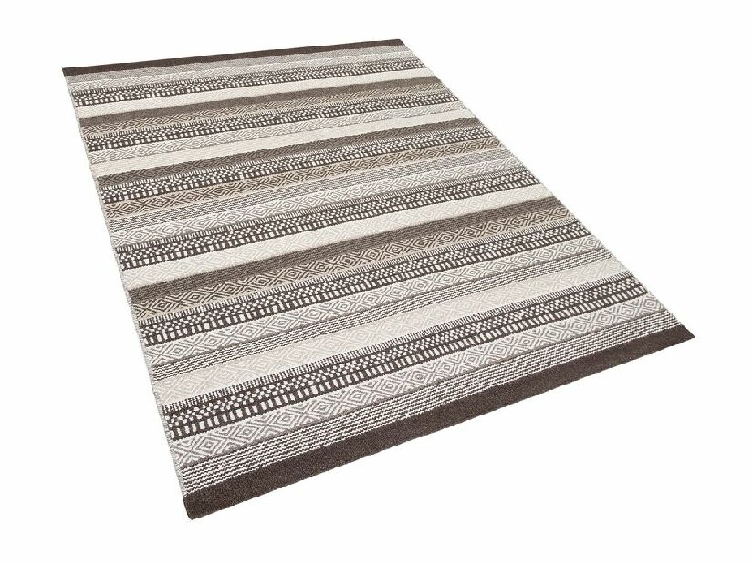 Koberec 160x230 cm POLONI (textil) (hnedá)