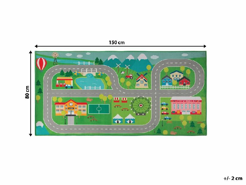 Koberec 150 cm Sevilla (zelená)