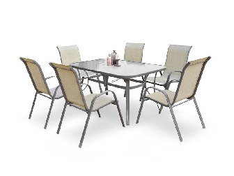 Jedálenský stôl Mason (siva)