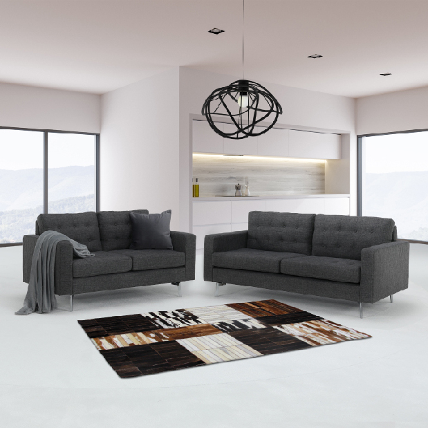 Sedacia súprava 3+2 Fovil (sivá)