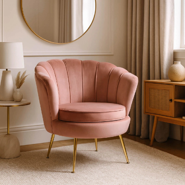 Kreslo Acuerdo (ružová) 