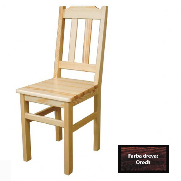 Jedálenská stolička KT 103 (orech) *výpredaj