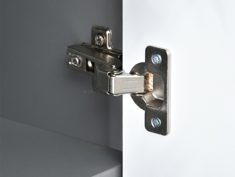 Šatníková skriňa Sobrepuso S01 (biela)