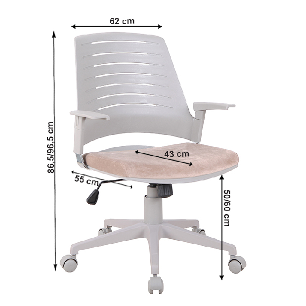 Kancelárska stolička Dorlus